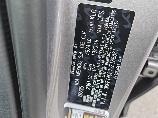 2025 Kia K4 LXS photo 15