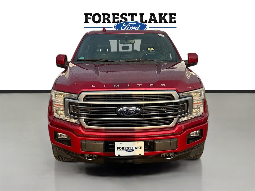 Certified 2018 Ford F-150 Limited with VIN 1FTEW1EG8JFA80775 for sale in Forest Lake, Minnesota