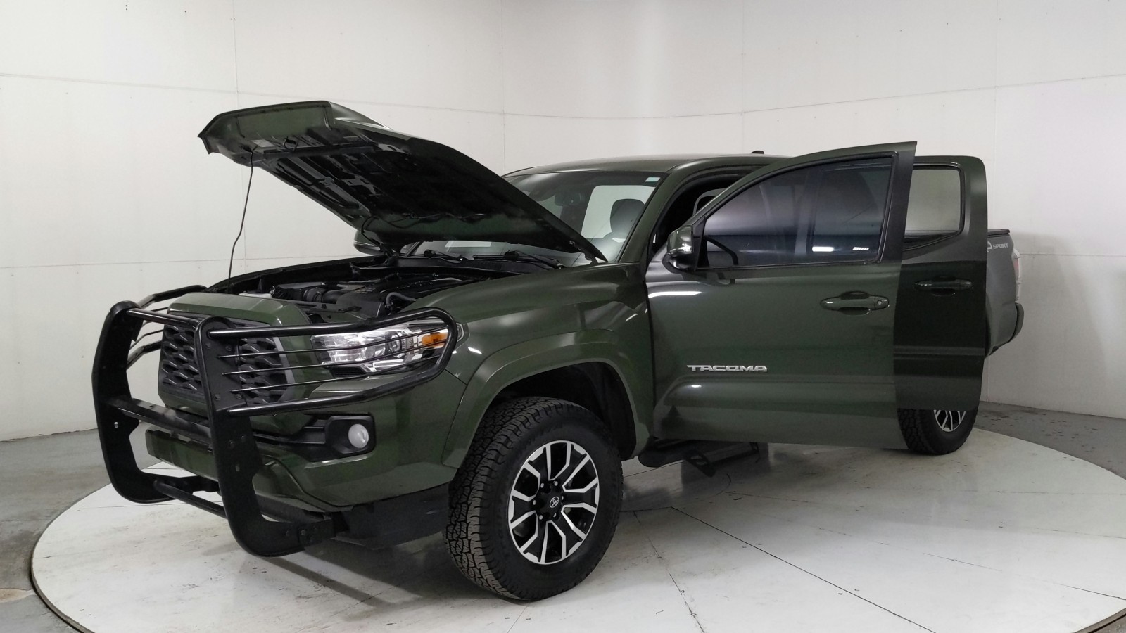 Used 2021 Army Green Toyota TRD Sport image 9