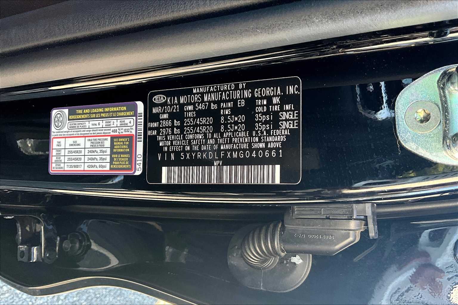 2021 Kia Sorento SX Prestige X-Line photo 31