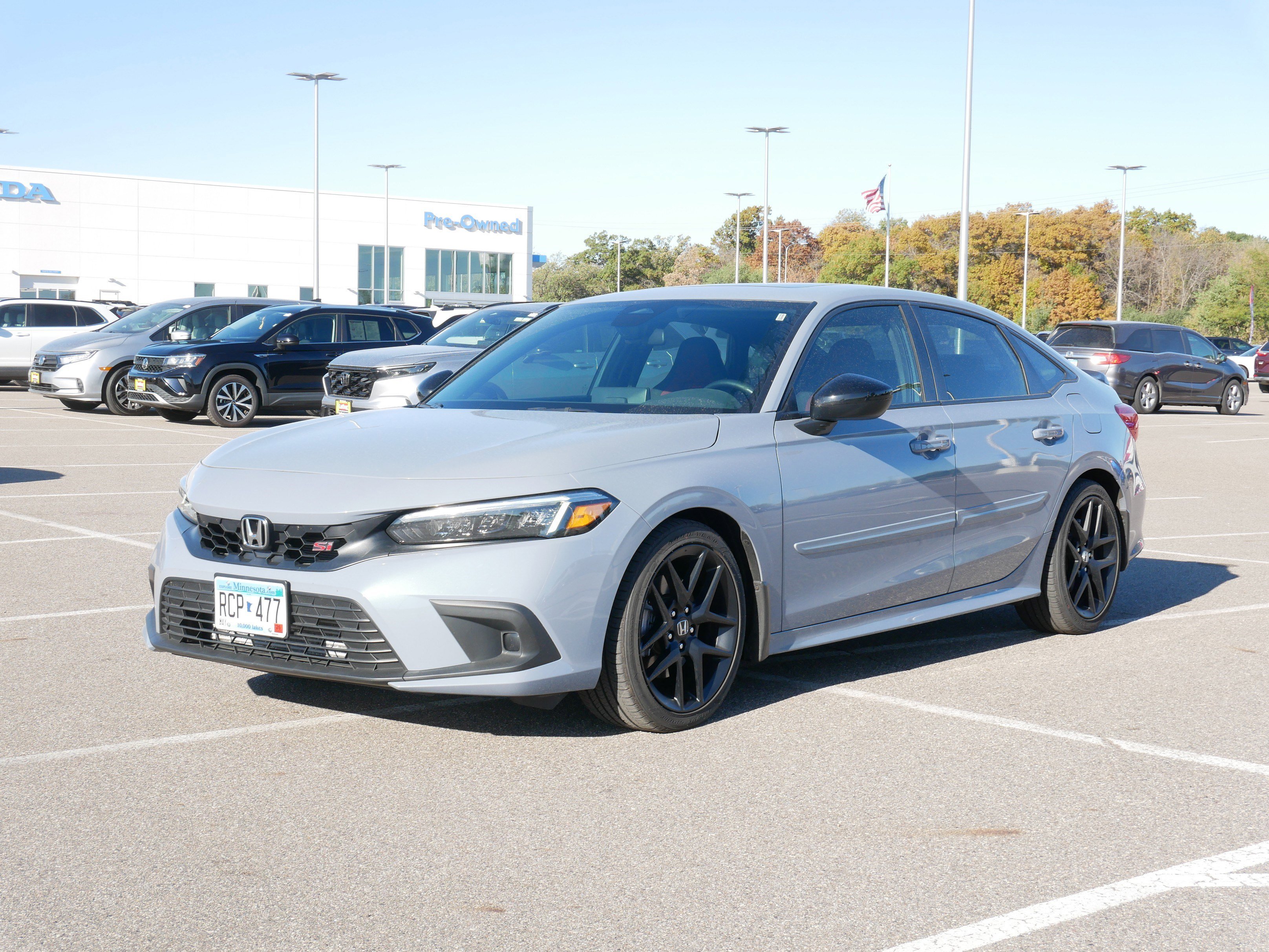 Used 2024 Honda Civic Si with VIN 2HGFE1E53RH476615 for sale in Waite Park, Minnesota