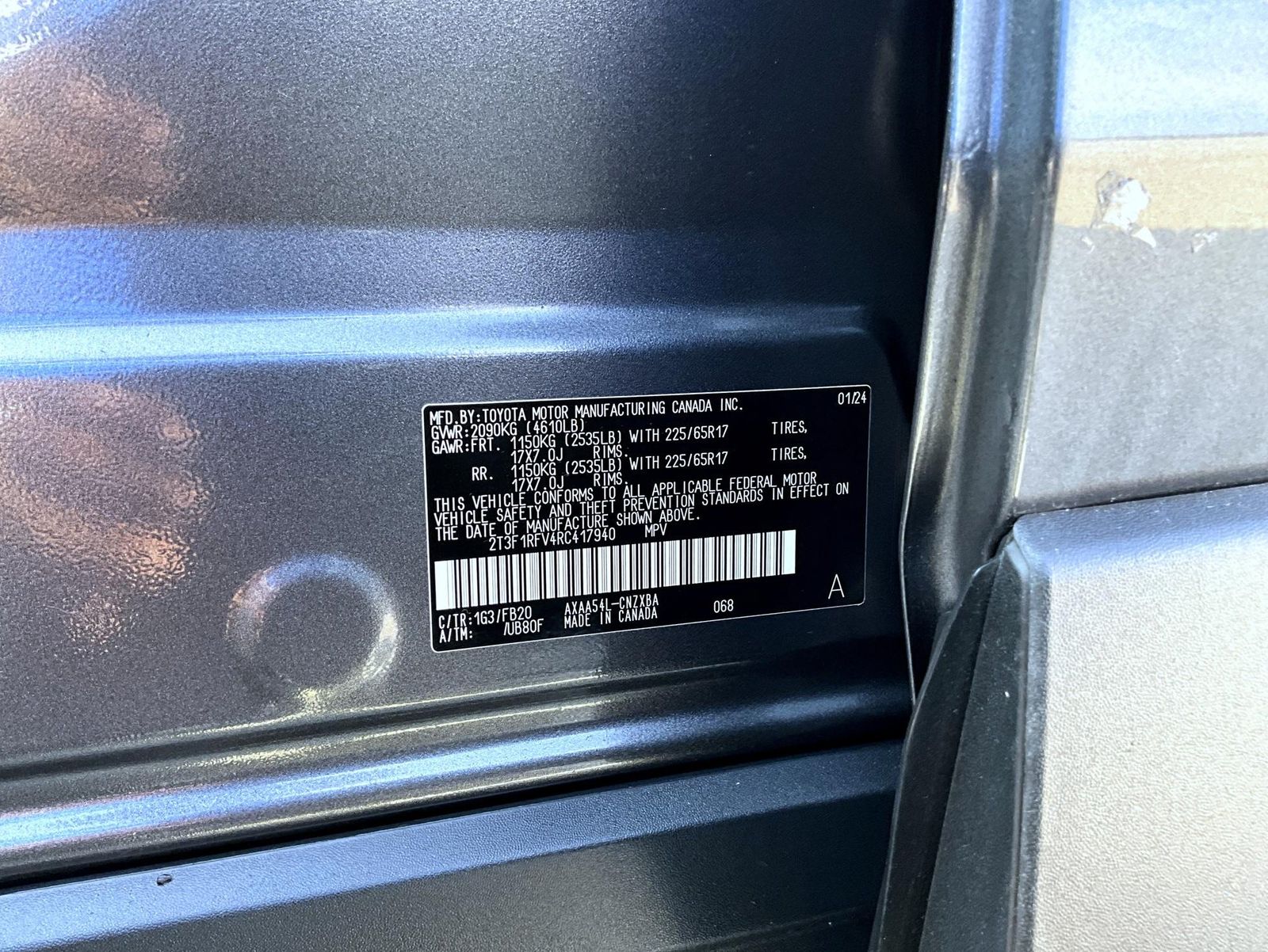 2024 Toyota RAV4 LE photo 23