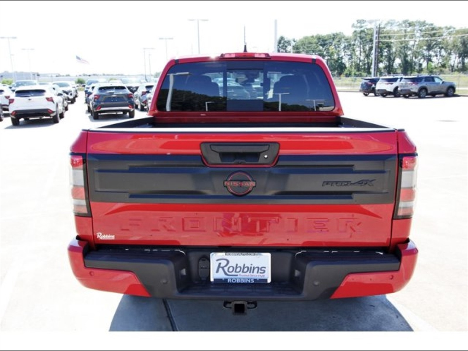 2026 Nissan Frontier Crew Cab PRO-4X® Red at Robbins Nissan