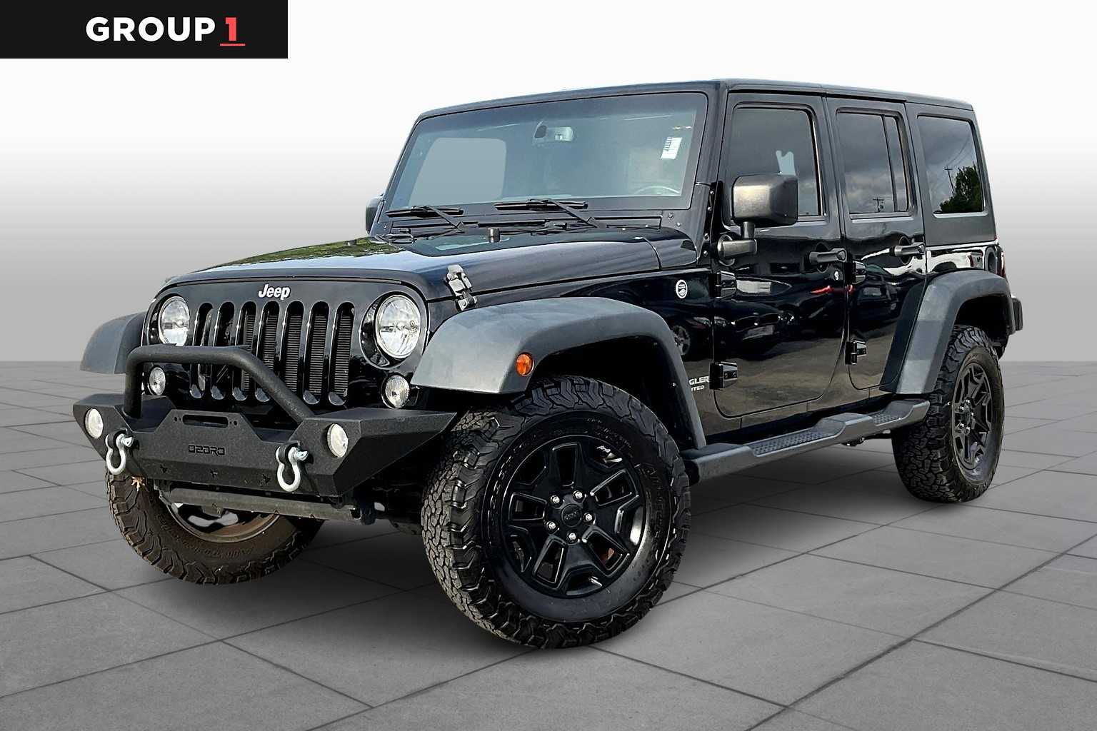 【tsutsuji 】JEEP × Black by VANQUISH Pre-Owned 2018 Jeep Wrangler Unlimited Freedom Edition Sport