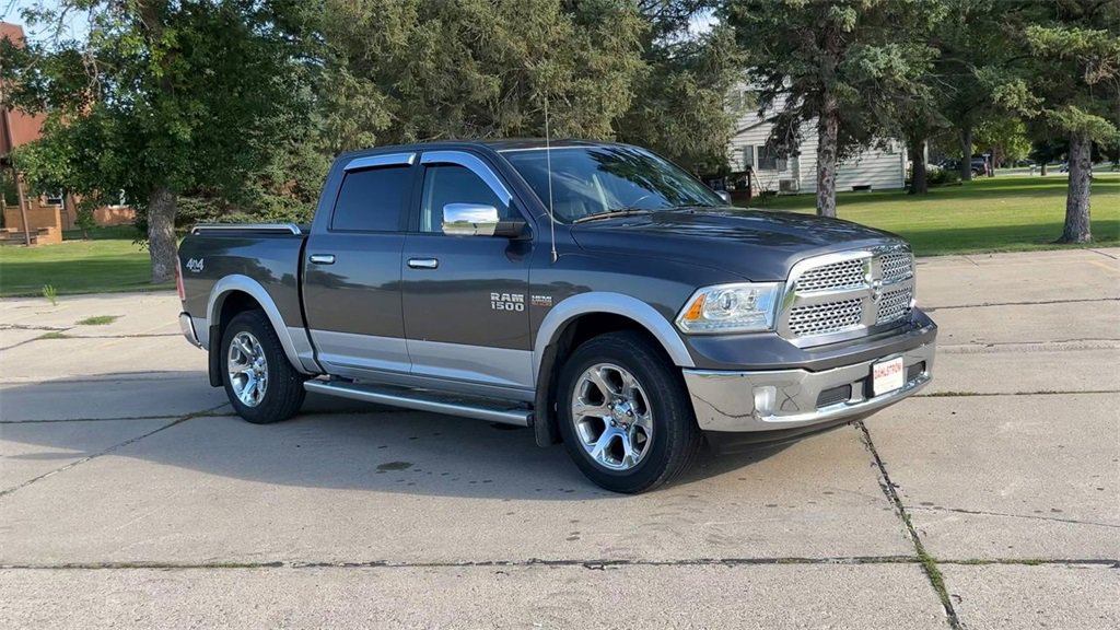 Used 2014 RAM Ram 1500 Pickup Laramie with VIN 1C6RR7NT2ES342903 for sale in Oslo, Minnesota