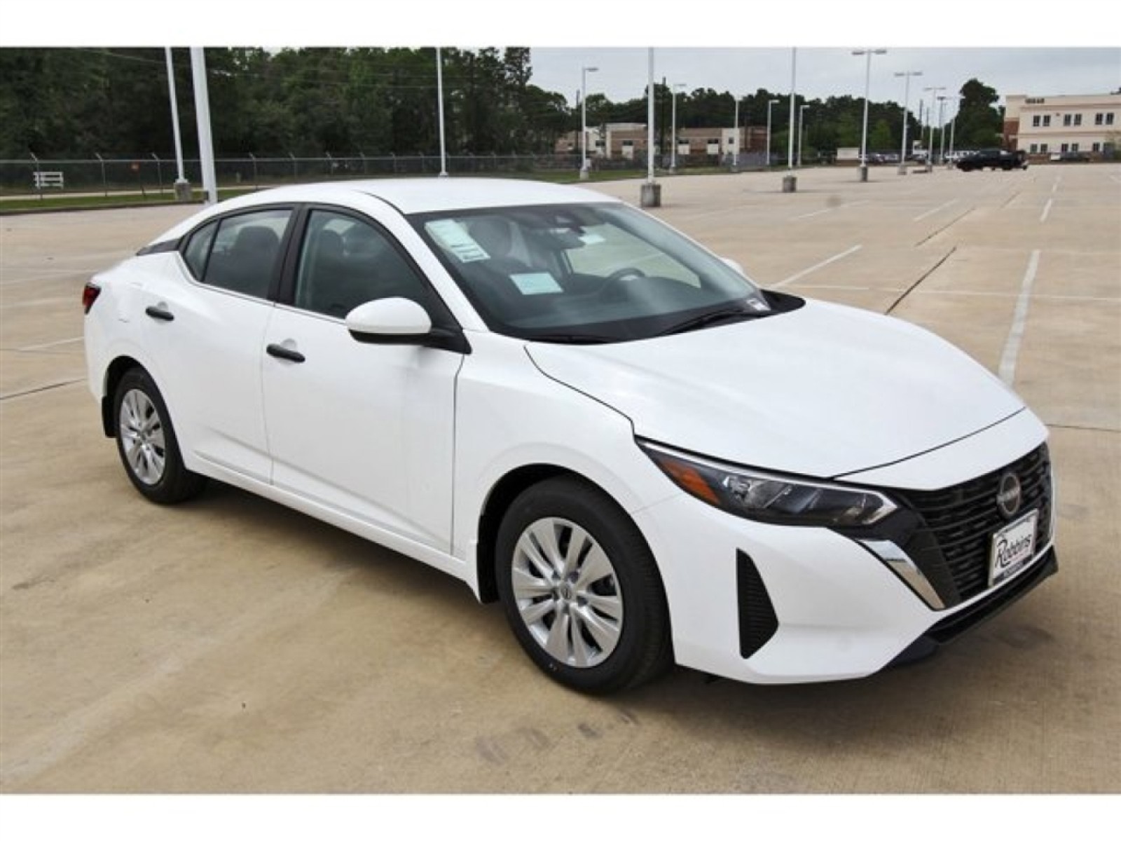 2025 Nissan Sentra S White at Robbins Nissan