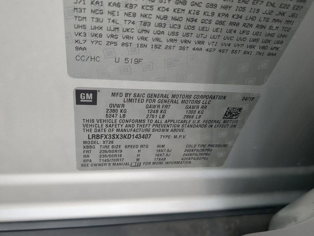 2019 Buick Envision Premium I photo 28