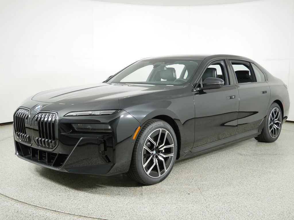 New 2025 Black Sapphire Metallic BMW xDrive60 image 1