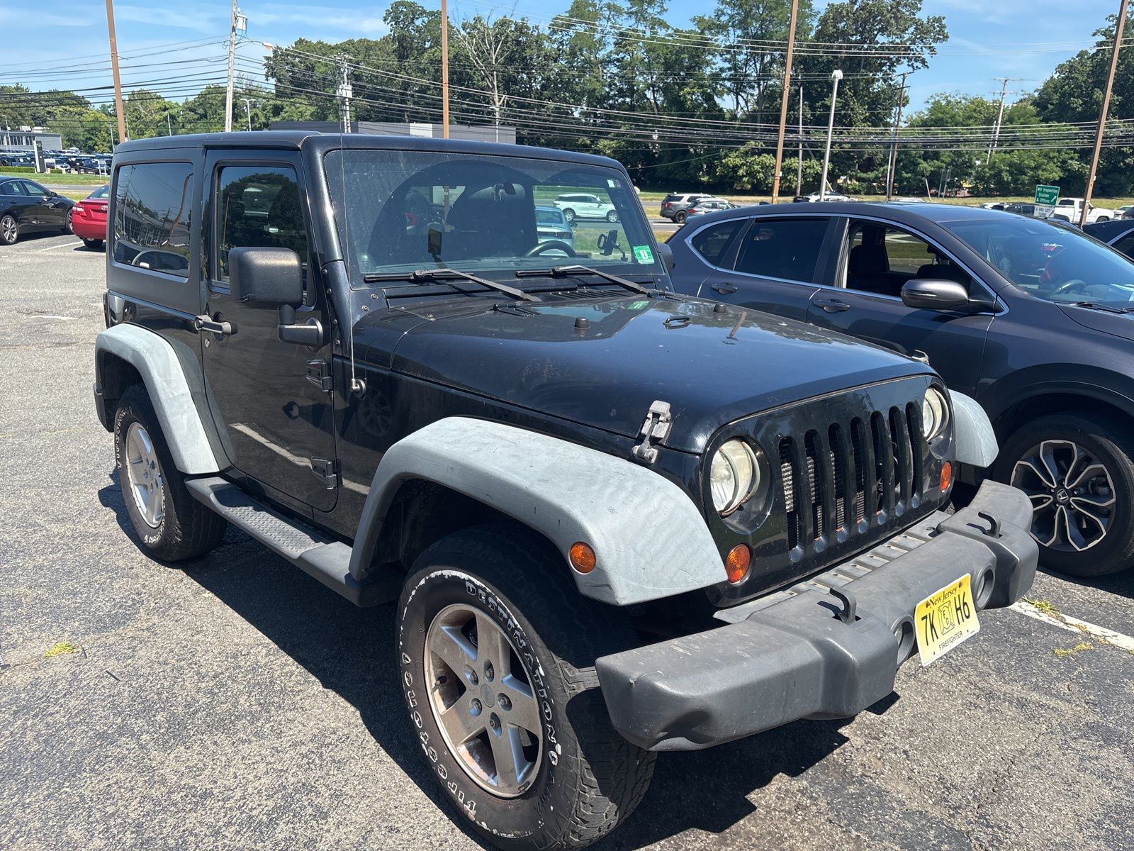 Used 2012 Jeep Wrangler Sport with VIN 1C4AJWAGXCL157117 for sale in Eatontown, NJ