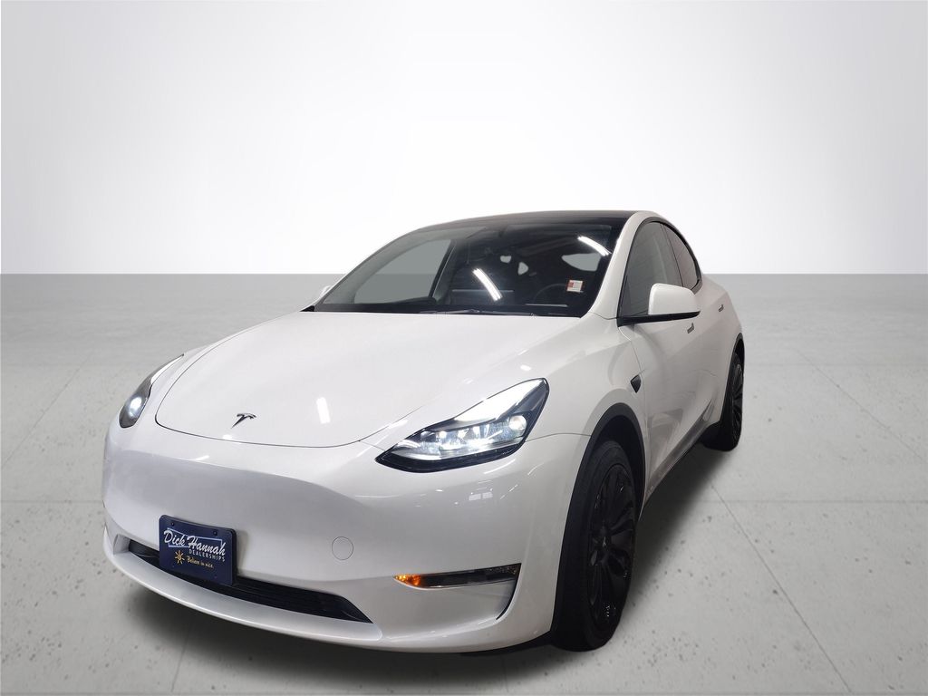 Used 2023 Tesla Model Y Long Range with VIN 7SAYGDEEXPF815640 for sale in Northfield, Minnesota