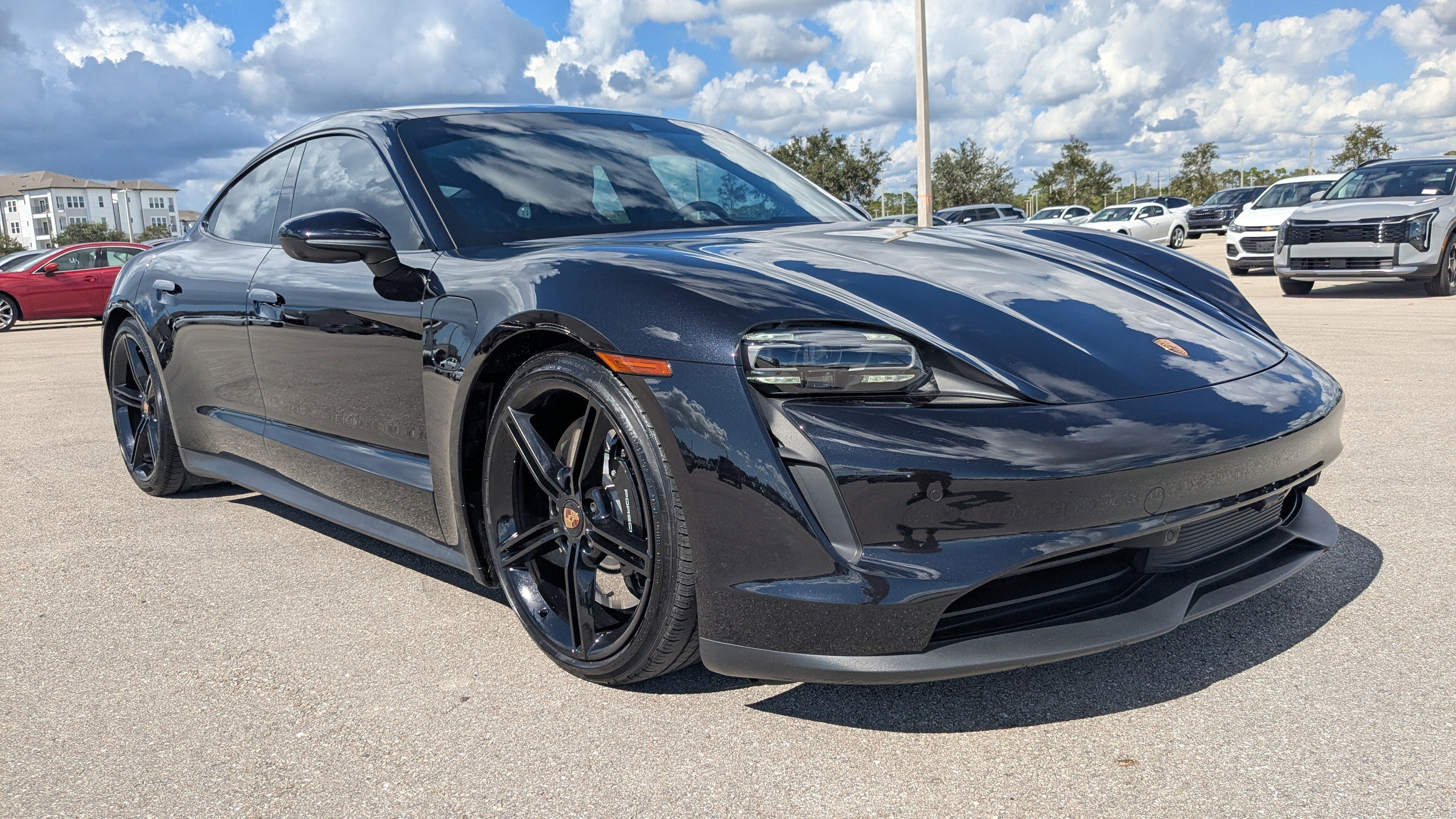 Used 2022 Porsche Taycan S with VIN WP0AB2Y13NSA44743 for sale in Port Charlotte, FL