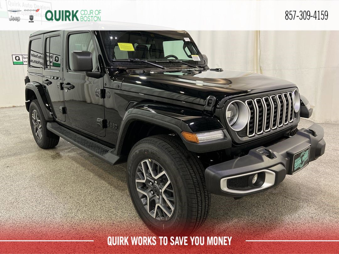 New 2025 Black Clearcoat Jeep Sahara image 1