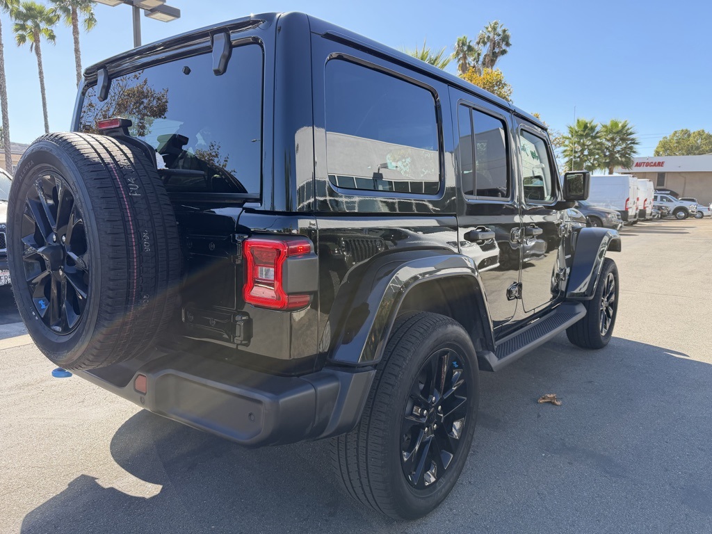 Used 2023 Black Jeep Sahara 4xe image 6