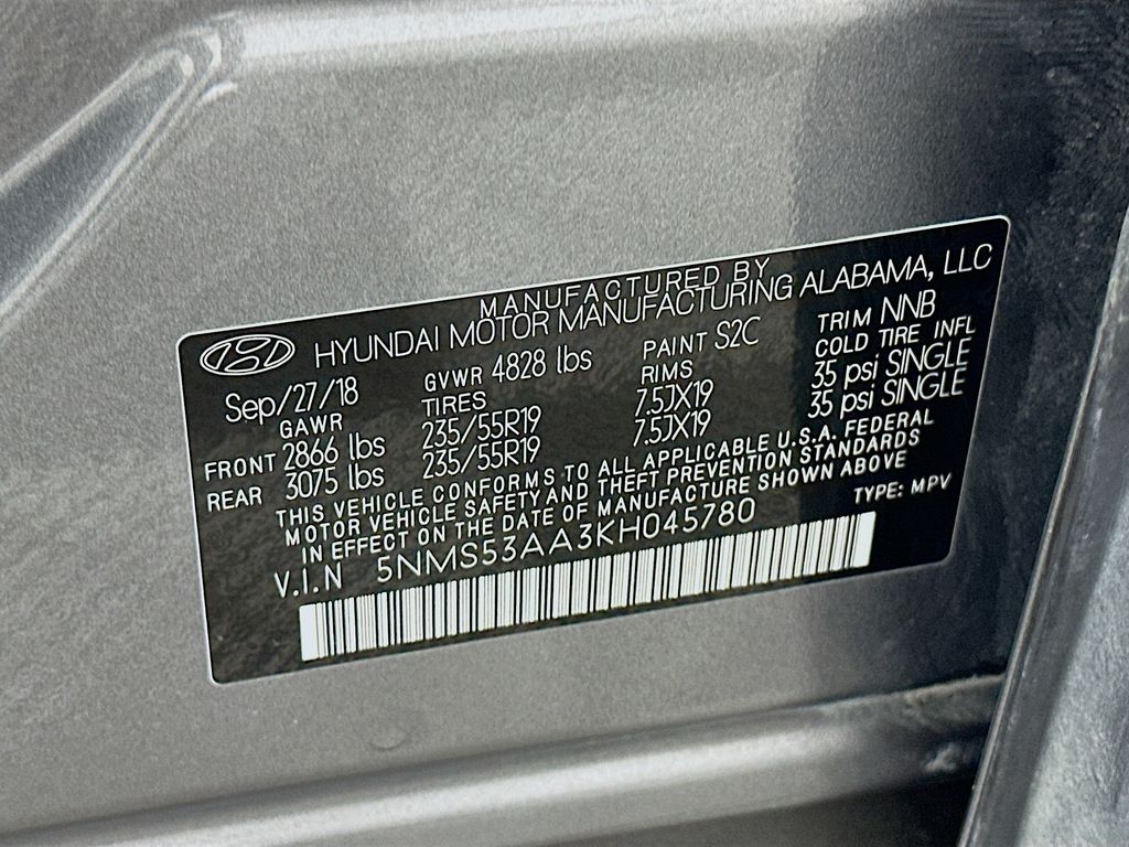 2019 Hyundai Santa Fe Ultimate photo 31