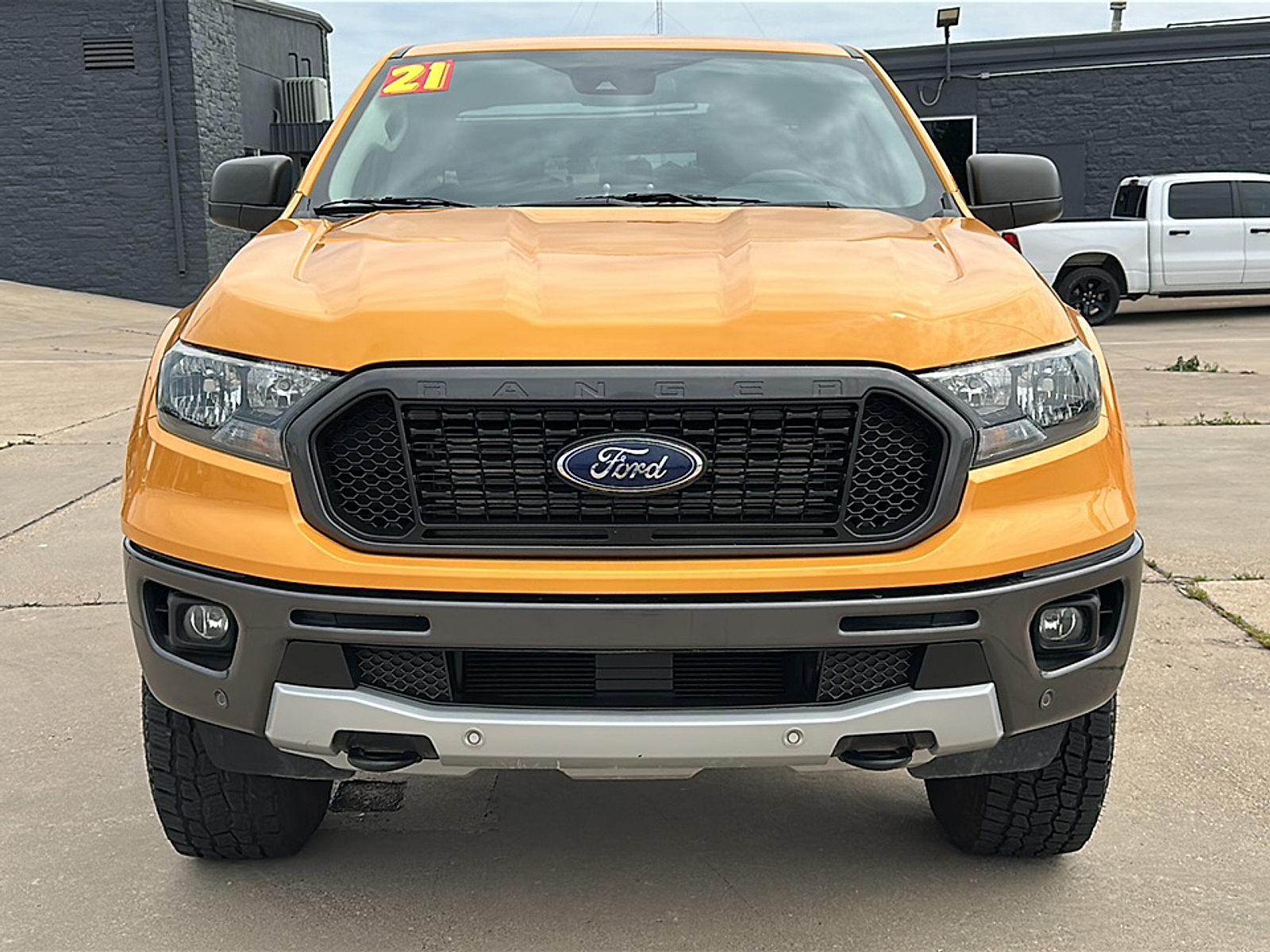 Used 2021 Orange Ford XLT image 10