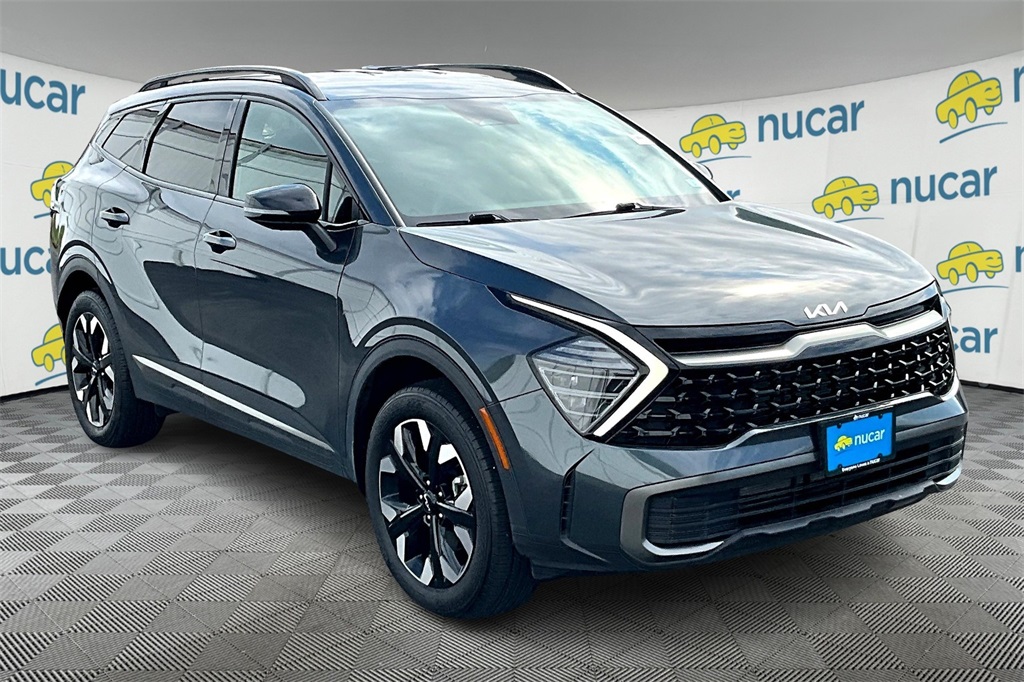 Used 2024 Gravity Gray Kia X-Line image 1