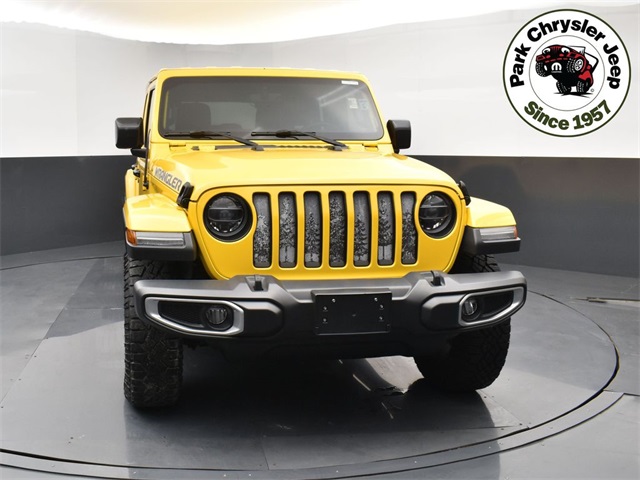 Used 2019 Jeep Wrangler Unlimited Sahara with VIN 1C4HJXEN2KW507124 for sale in Burnsville, Minnesota