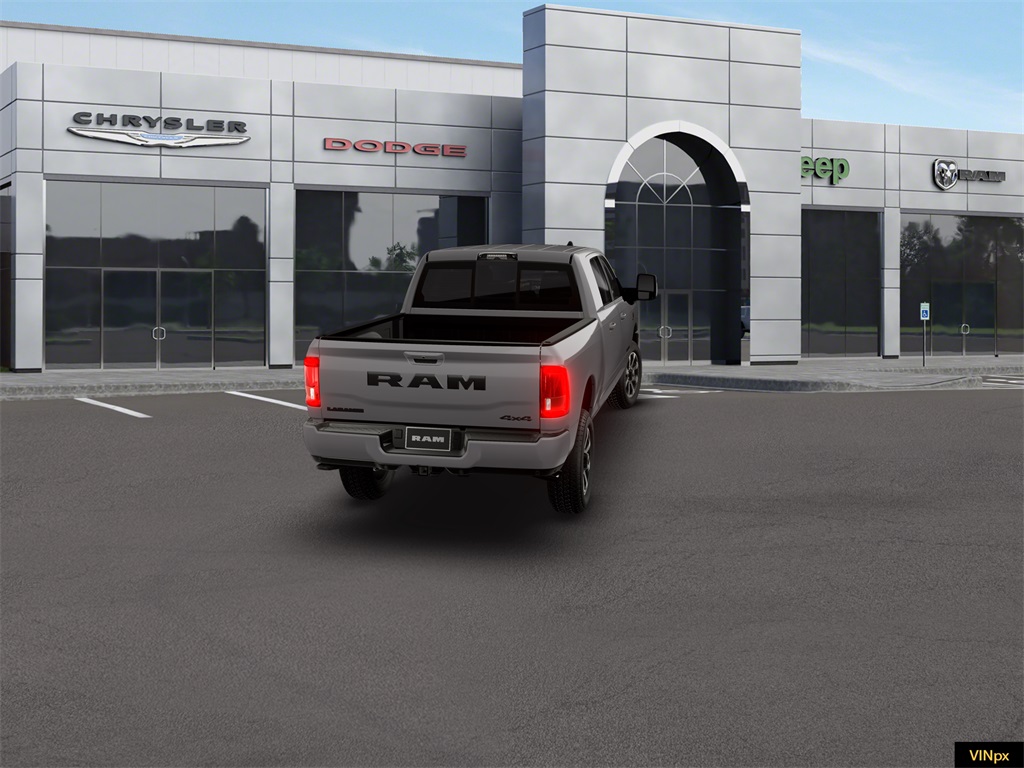 New 2026 Ceramic Gray Clear-Coat Exterior Paint RAM Laramie Night Edition image 37
