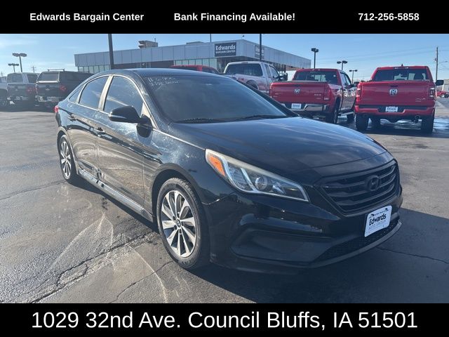 Used 2015 Hyundai Sonata Sport with VIN 5NPE34AF2FH088987 for sale in Council Bluffs, IA