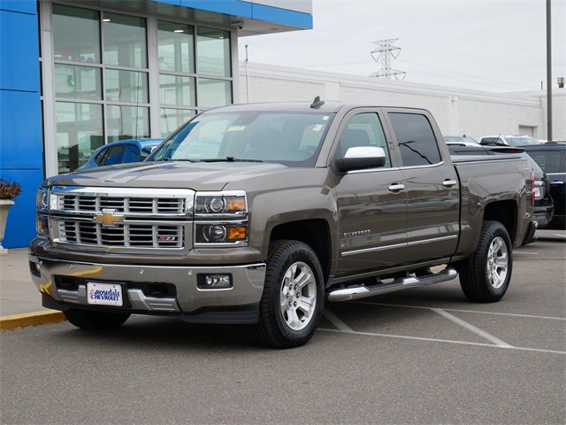 Used 2015 Chevrolet Silverado 1500 LTZ with VIN 3GCUKSEC1FG274371 for sale in Roseville, Minnesota