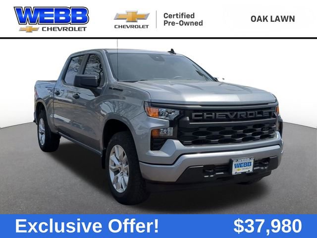 Used 2024 Sterling Gray Metallic Chevrolet Custom image 1