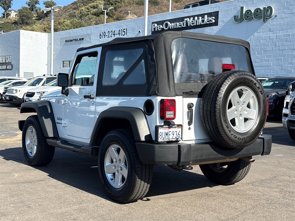 2017 Jeep Wrangler Sport photo 9