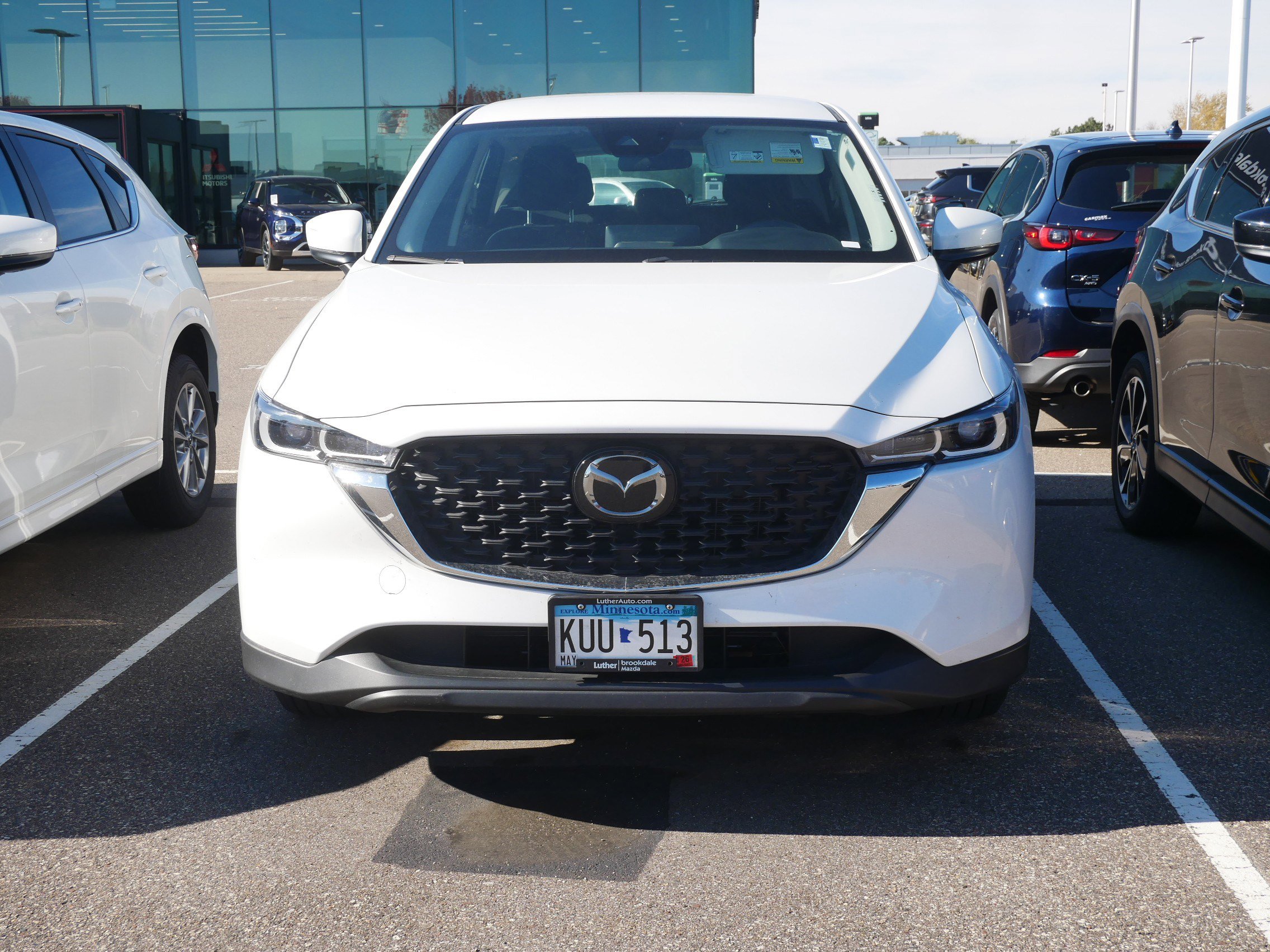 Certified 2023 Mazda CX-5 S with VIN JM3KFBAM0P0260016 for sale in Brooklyn Center, Minnesota