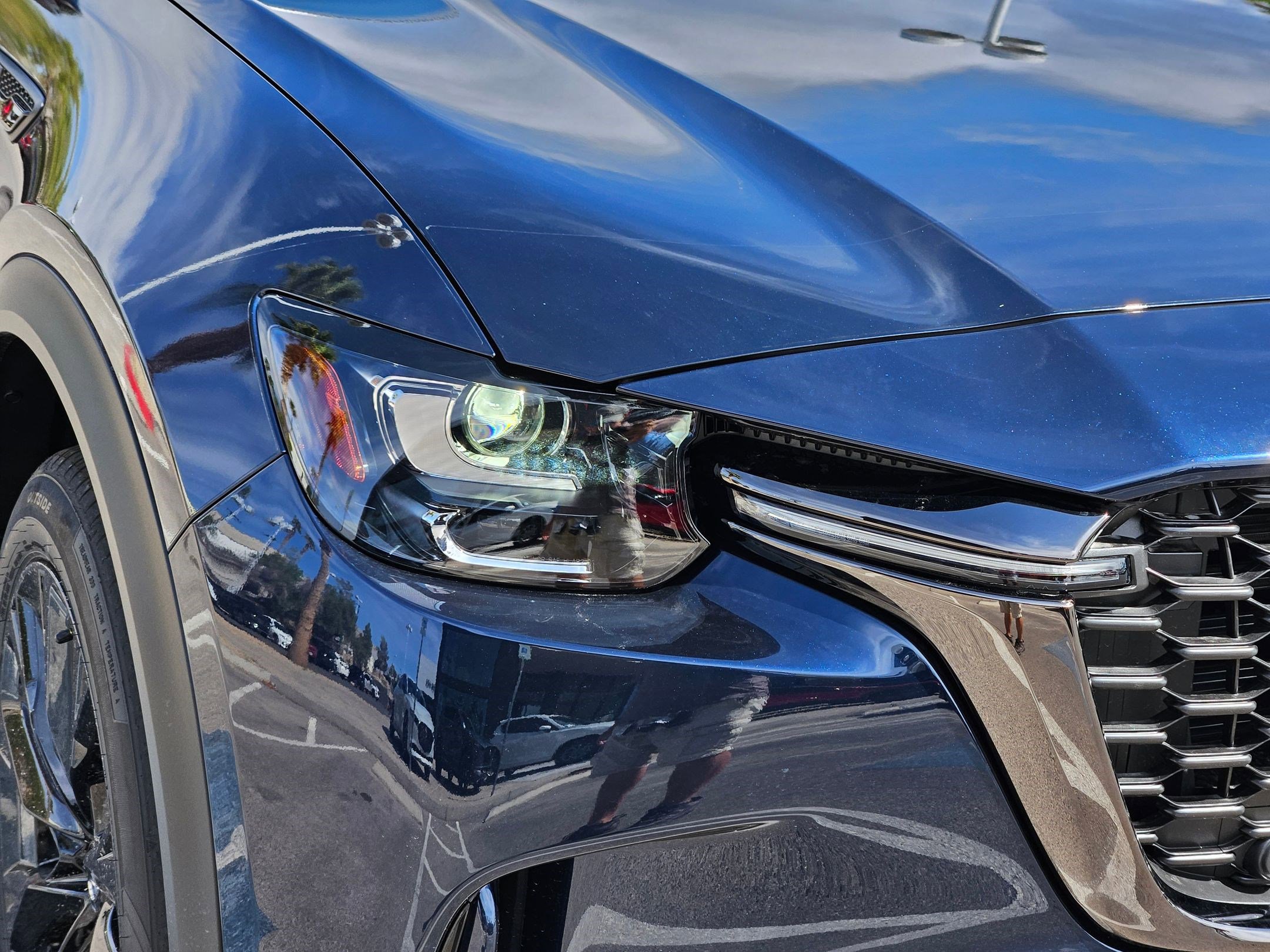 New 2025 Deep Crystal Blue Mica Mazda Premium Sport image 10