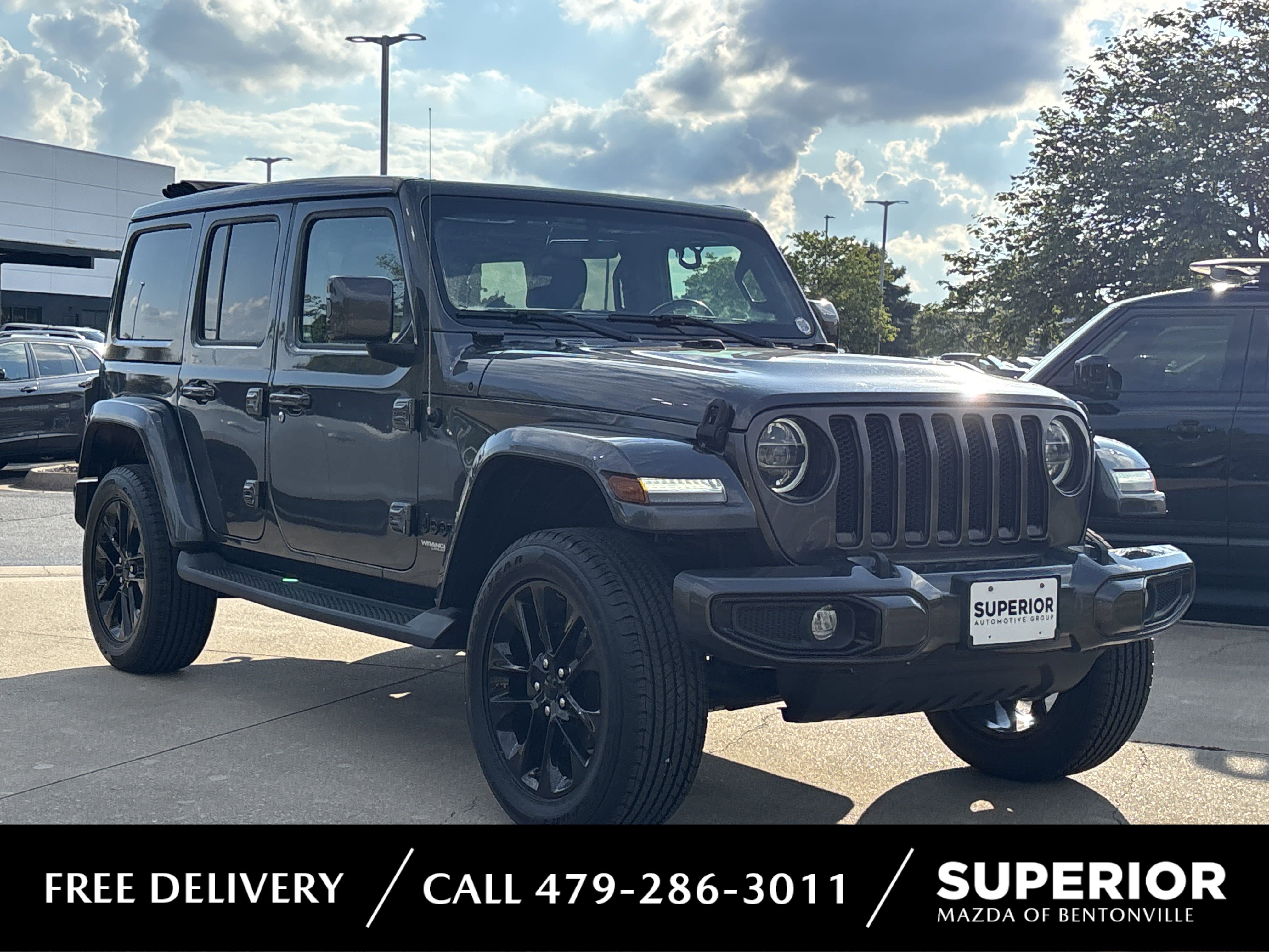 SAHARA  Pre-Owned 2021 Jeep Wrangler Unlimited Sahara High Altitude