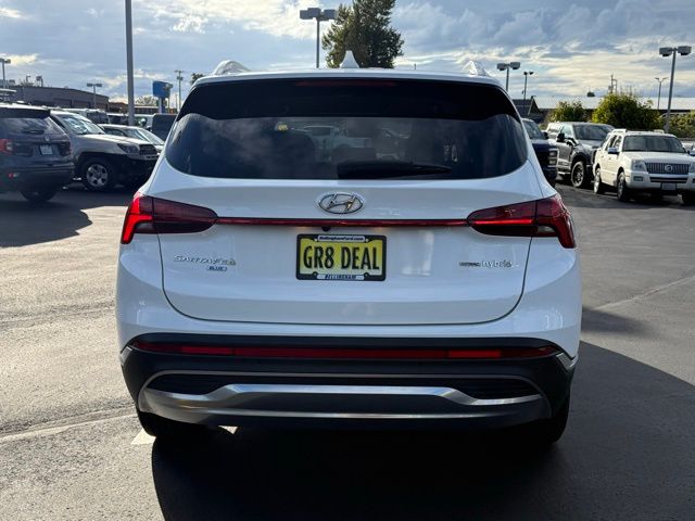 2022 Hyundai Santa Fe Hybrid Blue photo 3