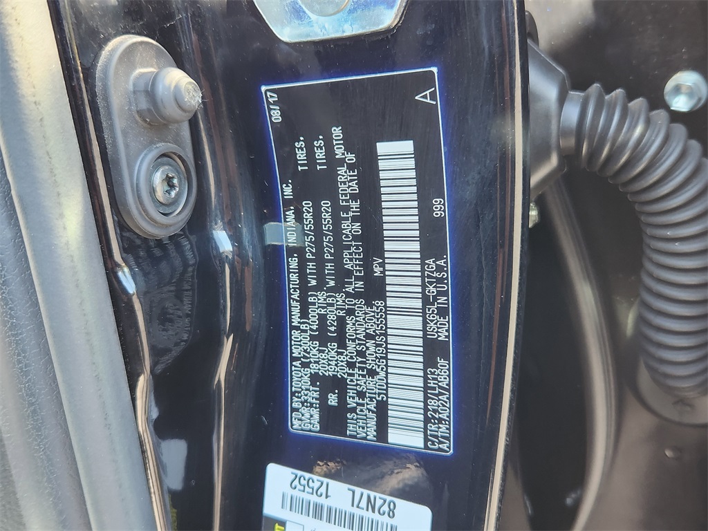 2018 Toyota Sequoia Platinum photo 31