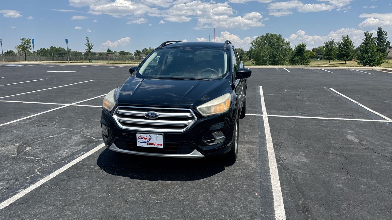 Used 2018 Black Ford SE image 1