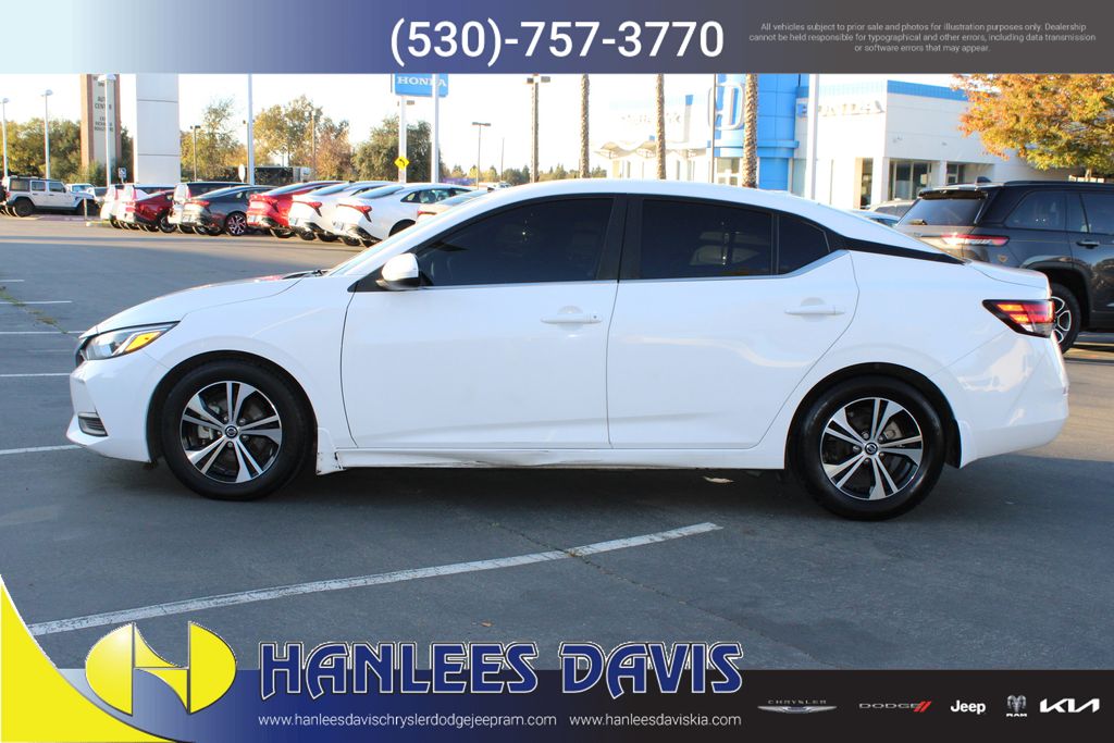Used 2021 Nissan Sentra SV with VIN 3N1AB8CV5MY207695 for sale in Davis, CA