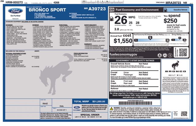 2021 Ford Bronco Sport Big Bend's photo