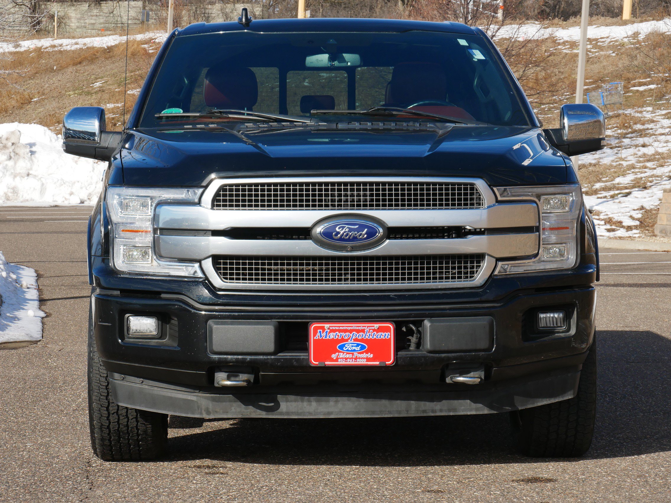 Certified 2018 Ford F-150 Platinum with VIN 1FTEW1EGXJFE68073 for sale in Eden Prairie, Minnesota