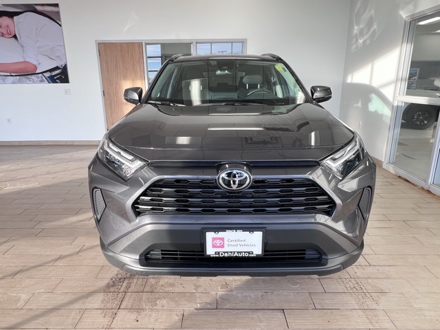 Certified 2025 Toyota RAV4 XLE with VIN 2T3RWRFV8SW266250 for sale in Kansas City