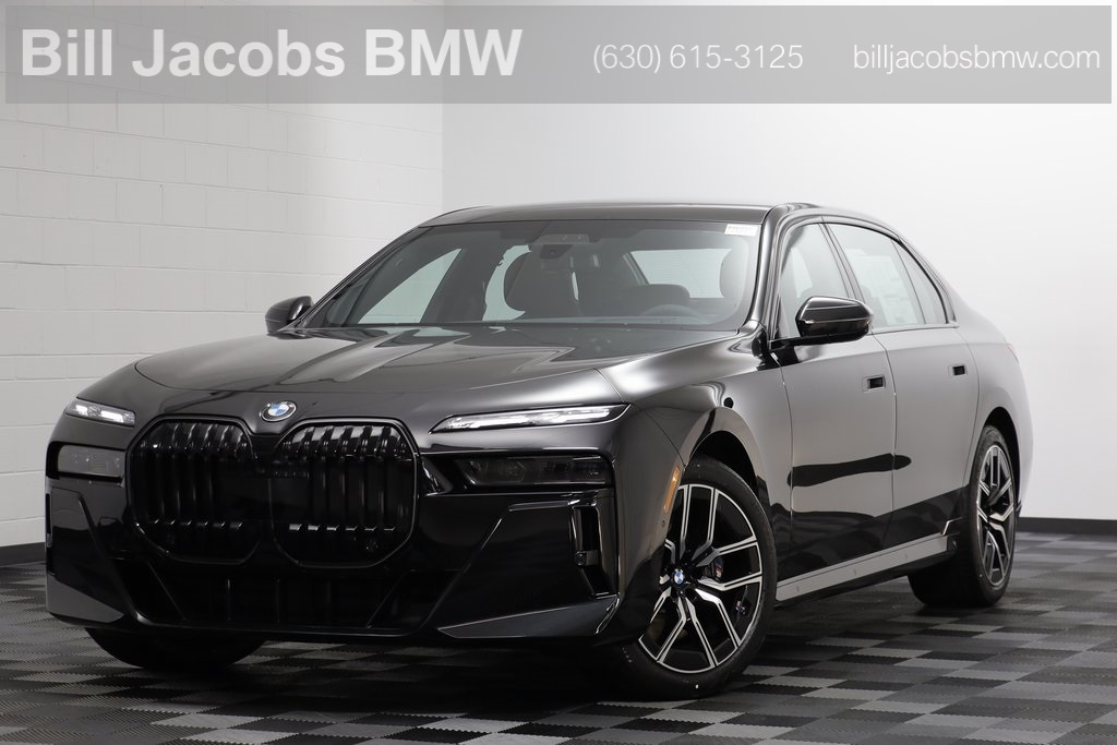 New 2025 Black Sapphire Metallic BMW 760i xDrive image 1