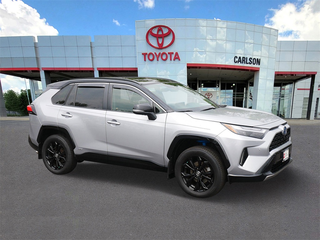 Certified 2022 Toyota RAV4 XSE with VIN JTME6RFV3ND523704 for sale in Minneapolis, Minnesota