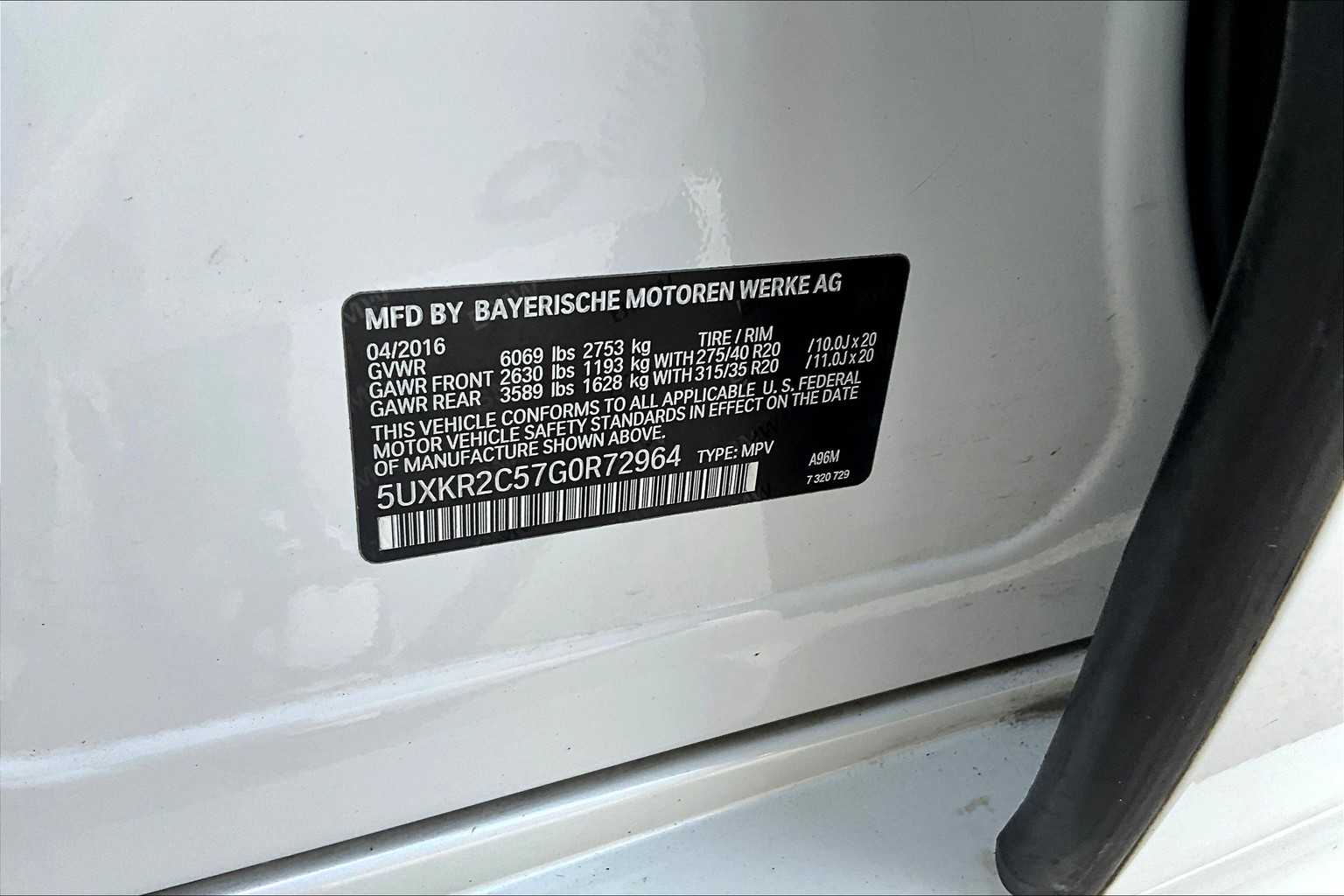 2016 Bmw X5 sDrive35i photo 30