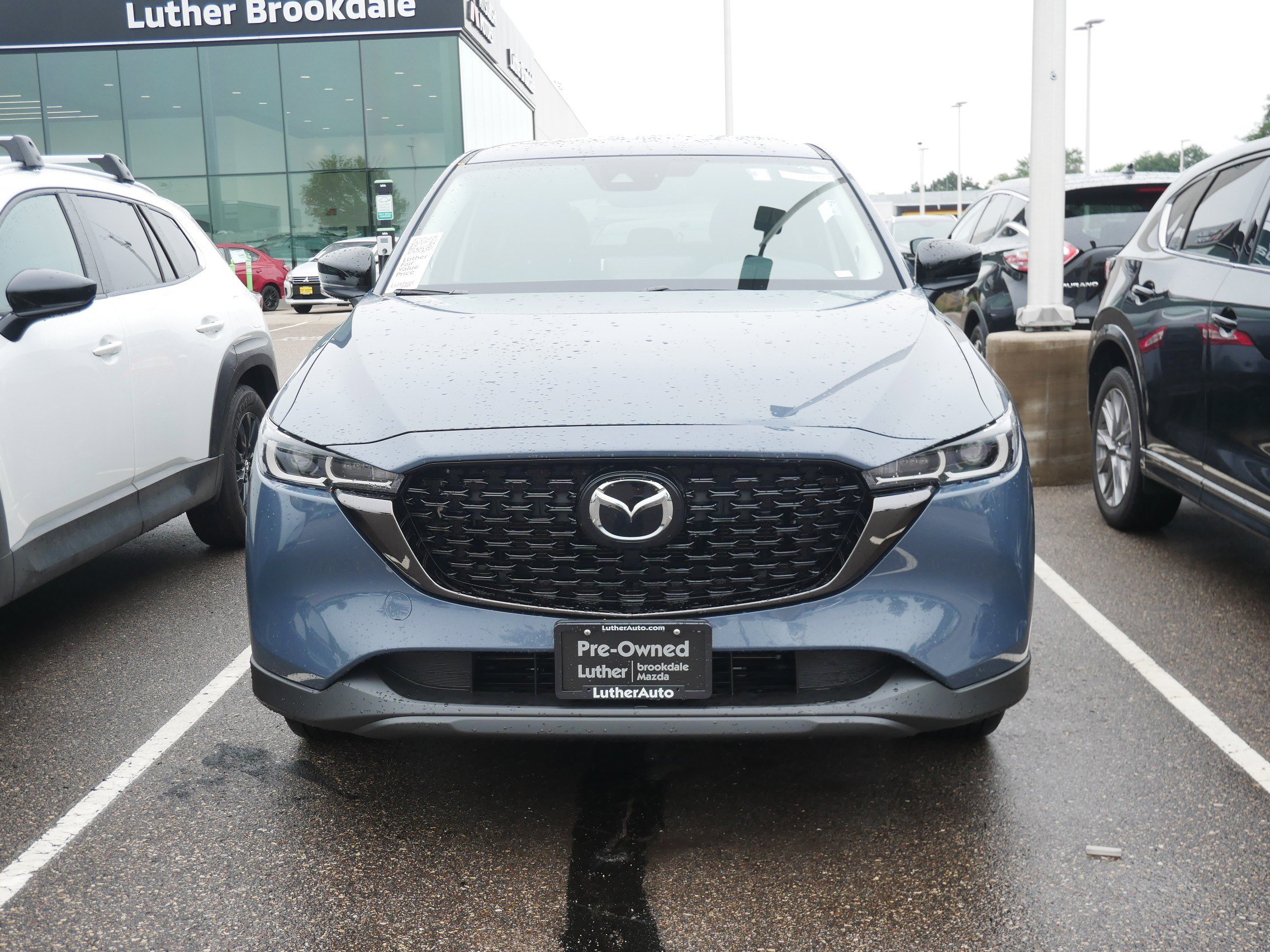 Certified 2025 Mazda CX-5 S Carbon Edition with VIN JM3KFBCMXS0605039 for sale in Brooklyn Center, Minnesota