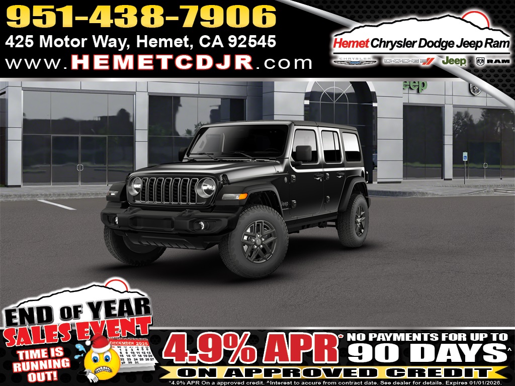 2026 Jeep Wrangler 4-Door Sport S's photo