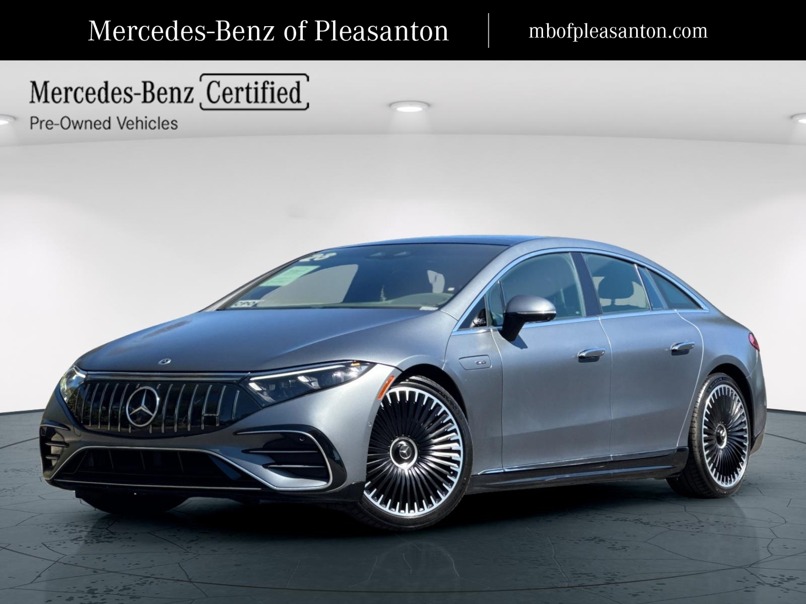 Certified 2023 Mercedes-Benz EQS AMG EQS 53 with VIN W1KCG5FB6PA042195 for sale in Pleasanton, CA