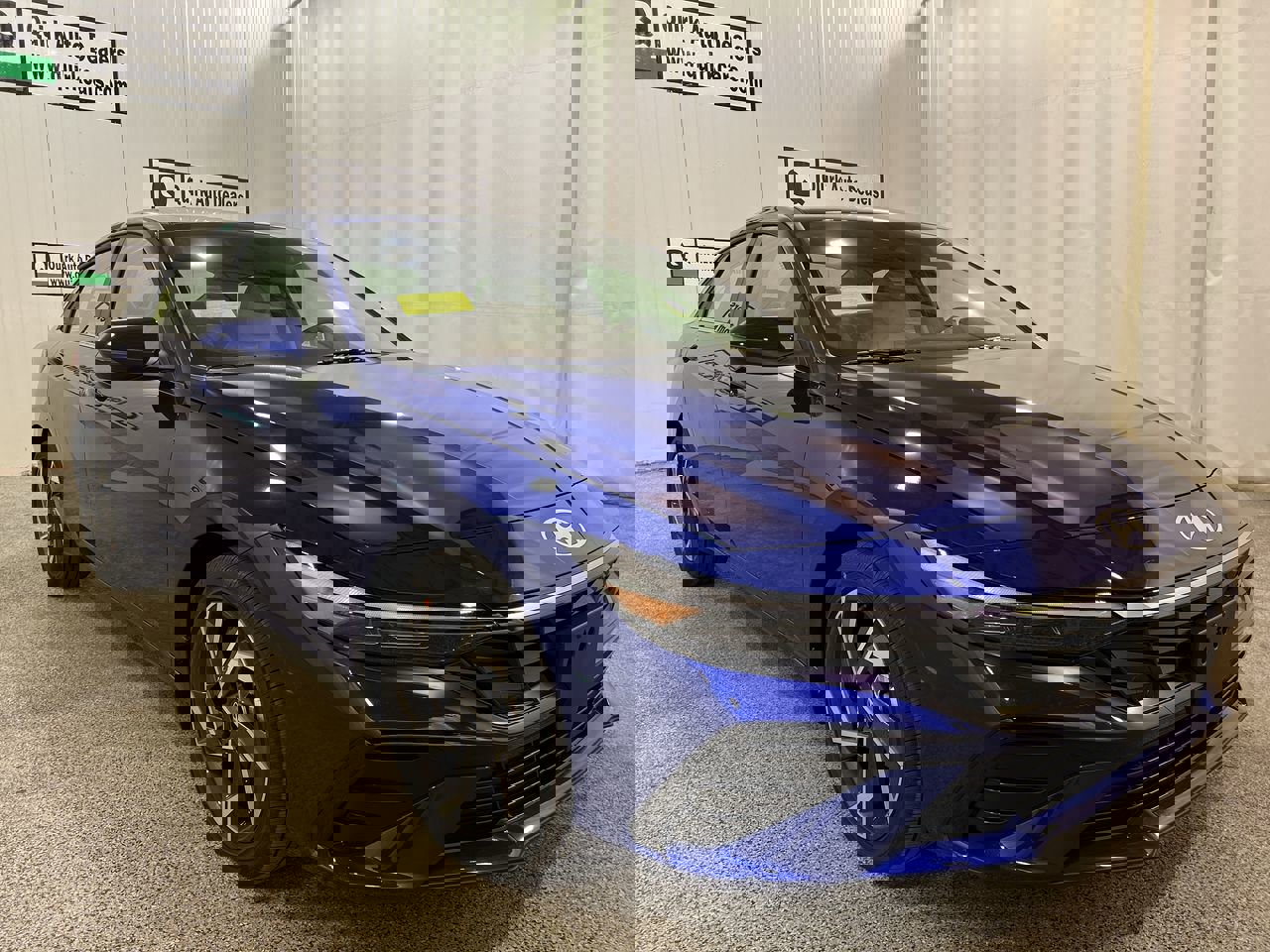 New 2025 Intense Blue Hyundai Limited image 1