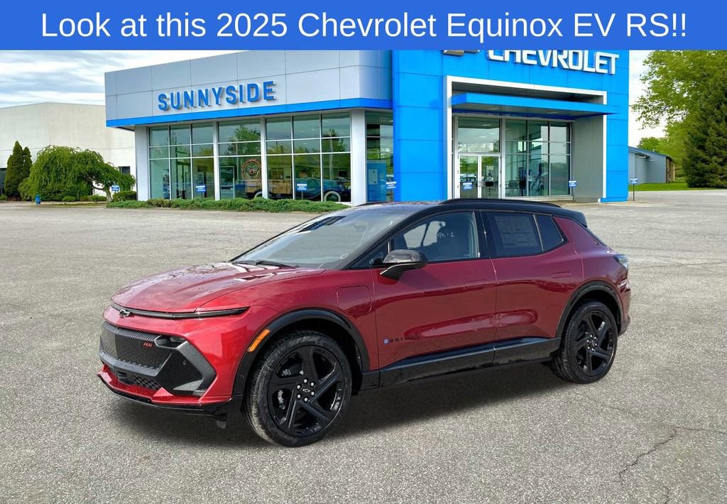 New 2025 Radiant Red Tintcoat Chevrolet RS image 1