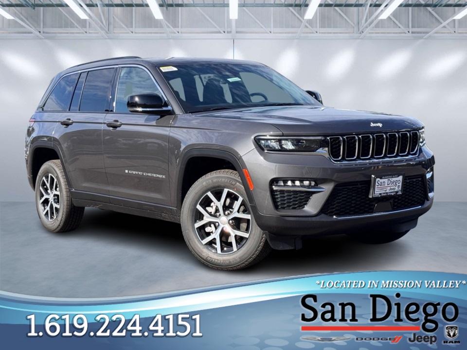New 2025 Jeep Grand Cherokee Limited Utility in San Diego 2250092