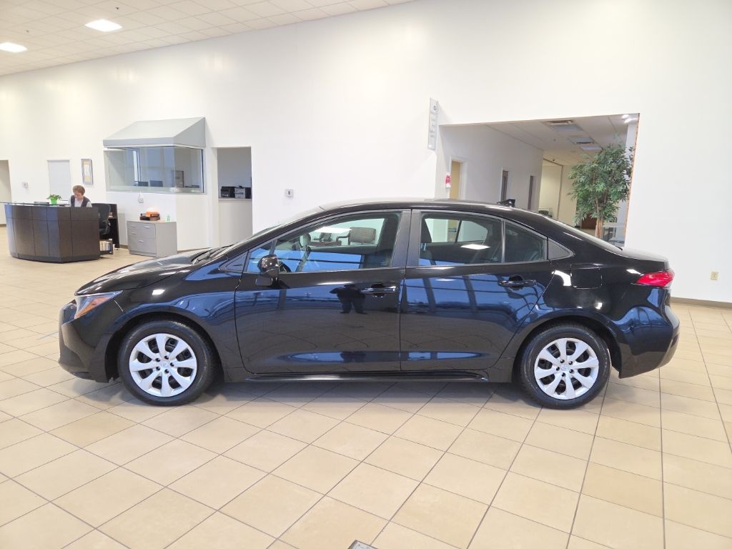 Certified 2023 Toyota Corolla LE with VIN 5YFB4MDE2PP065099 for sale in Taylorsville, IN
