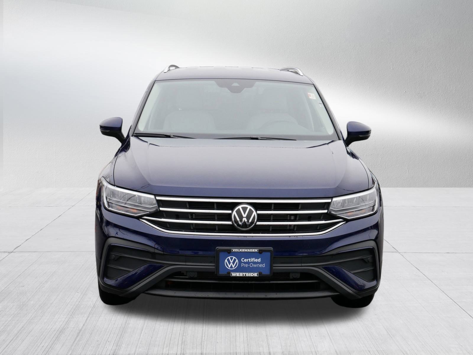 Certified 2022 Volkswagen Tiguan SE with VIN 3VV2B7AX7NM100271 for sale in Saint Louis Park, Minnesota