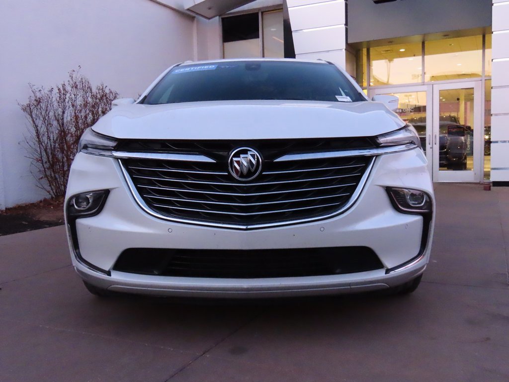 Used 2022 Buick Enclave Essence with VIN 5GAEVAKWXNJ104271 for sale in Kansas City