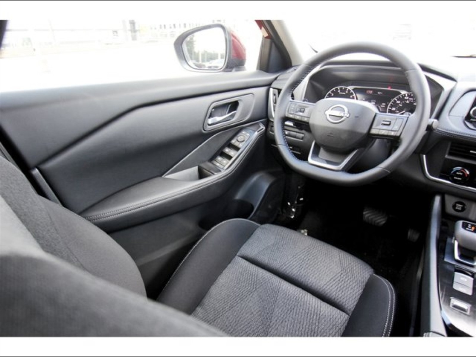 2026 Nissan Rogue SV Red at Robbins Nissan