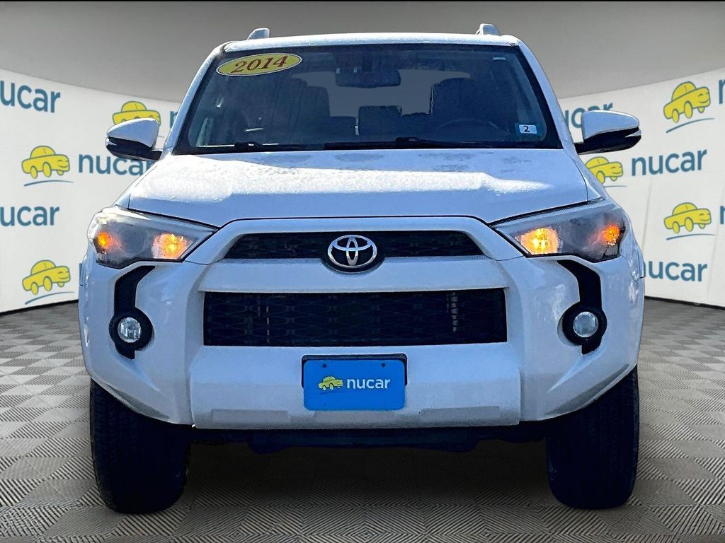 Used 2014 Toyota 4Runner SR5 with VIN JTEBU5JR3E5164016 for sale in Plymouth, NH